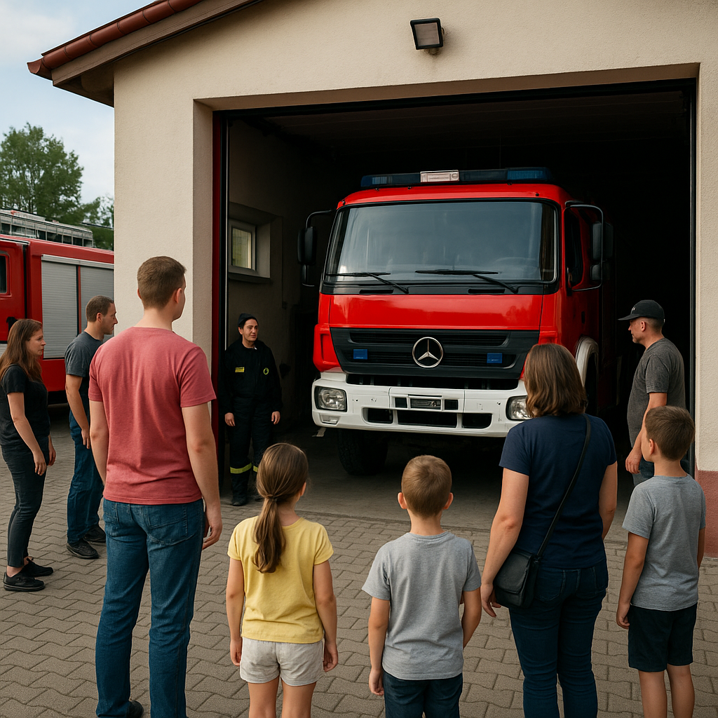 Dzień otwarty w remizie OSP