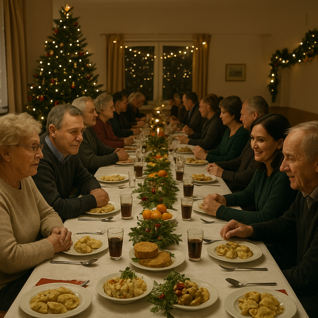 Spotkanie wigilijne mieszkańców gminy